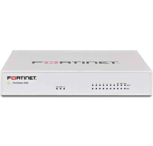 FORTINET FortiGate-60E / FG-60E Next Generation (NGFW) Firewall Appliance FORTINET FortiGate-60E / FG-60E Next Generation (NGFW) Firewall Appliance