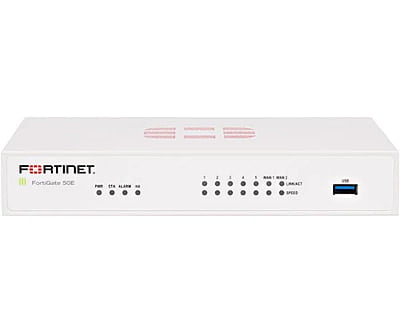 Fortinet FortiGate-50E / FG-50E Next Generation (NGFW) Firewall Applia